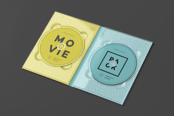 电影DVD包装盒外观设计样机素材3 Movie Pack Mock-up 3