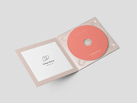 CD/DVD光盘盒设计效果图样机 7 CD Case Mockups PSD