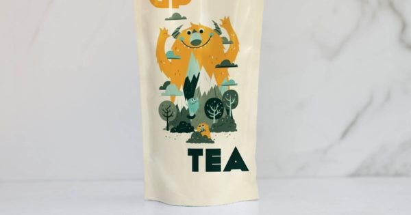 自立袋食品包装设计效果图样机 Doypack Packaging Mockup