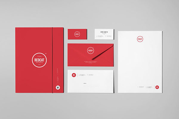 高级高端的时尚VI延展品牌设计样机素材展示模型mockups