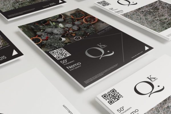 多视角海报传单样机素材 A4/A5 Poster-Flyer Mockups