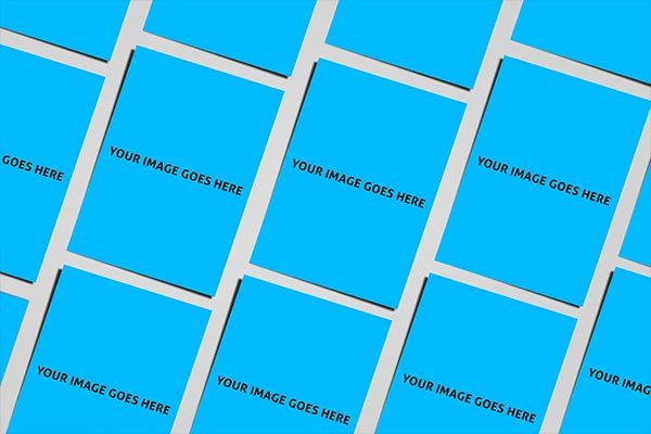 时尚简约多用途的海报宣传单DM样机素材VI展示模型mockups