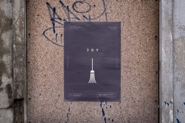 实景张贴效果海报传单样机素材模板2 Urban Poster Mock-up 2