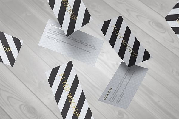 时尚高端名片海报设计VI样机素材展示模型mockups