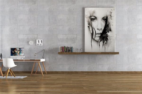 室内油画作品展示样机素材模板Vol.8 Picture Art Mockup [Vol 8]