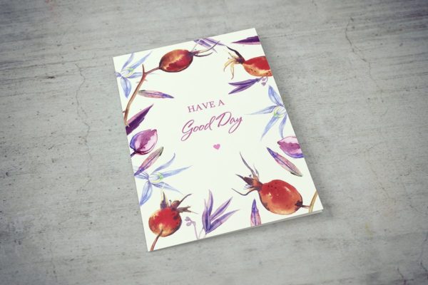 邀请函/贺卡印刷品样机素材V3 Invitation & Greeting Card Mockups v3