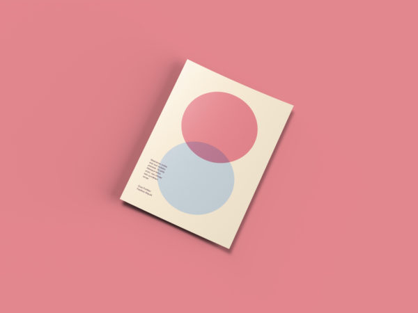 专业通用A4纸样机素材展示模板