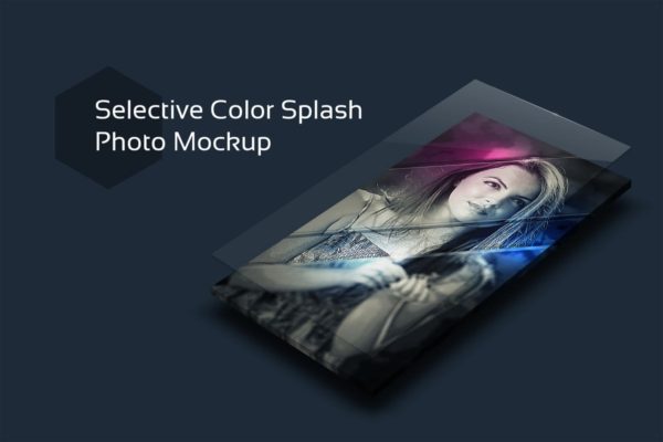 创意艺术效果照片样机素材 Photo Mockup