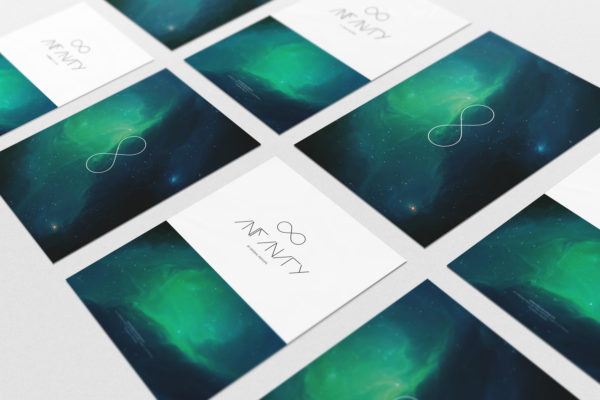 A4大小规格传单/海报等距网格样机素材模板 A4 Flyer / Poster Mockup Grid Layout