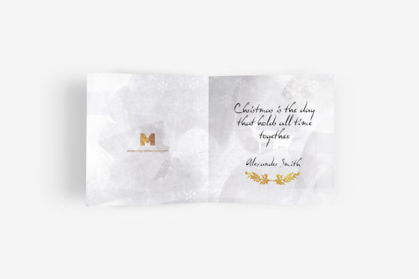 邀请卡/贺卡设计图样机素材01 Greeting Card Mockup 01