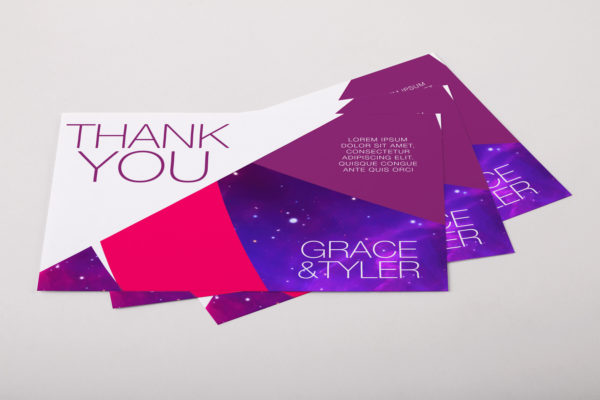 迷你感恩卡感谢卡设计效果图PSD样机素材01 Thank You Card Mini PSD Mockup 01
