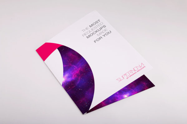 企业标识文件夹设计PSD样机素材模板03 Folder PSD Mockup 03