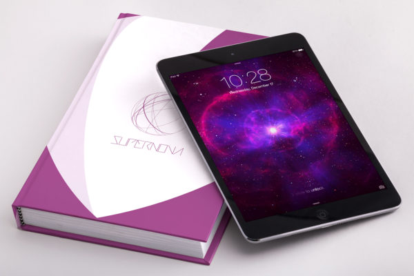 精装图书封面设计PSD样机素材模板02 Hardcover Trade Book PSD Mockup 02