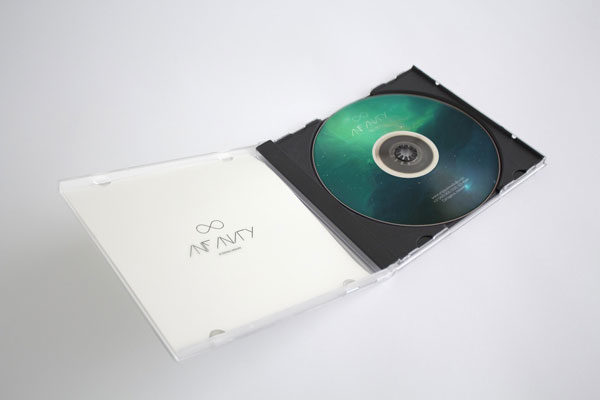 音乐CD封面图案印刷效果图样机素材2 CD Mockup 2