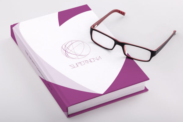 精装图书封面版式设计效果图PSD样机素材03 Hardcover Trade Book PSD Mockup 03