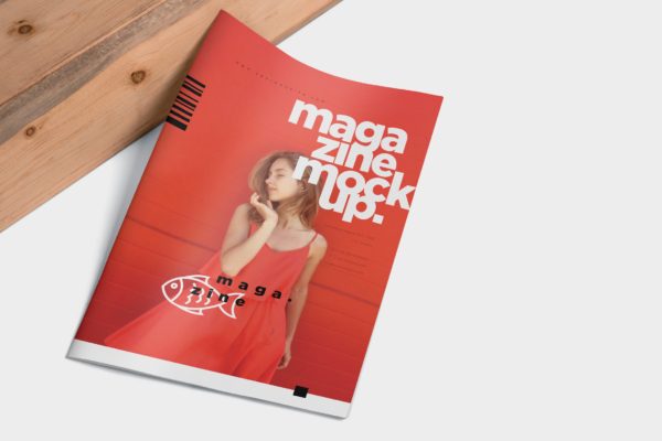 杂志广告图片设计印刷效果图样机素材 Open Magazine Mockups for Ad Designs