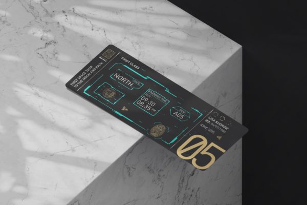 门票/现金券设计印刷效果图样机素材v1 Tickets / Cash Coupons Mock-Ups Vol.1