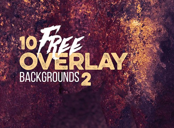 10个超赞铁锈质感的抽象背景图片 10 Overlay Backgrounds