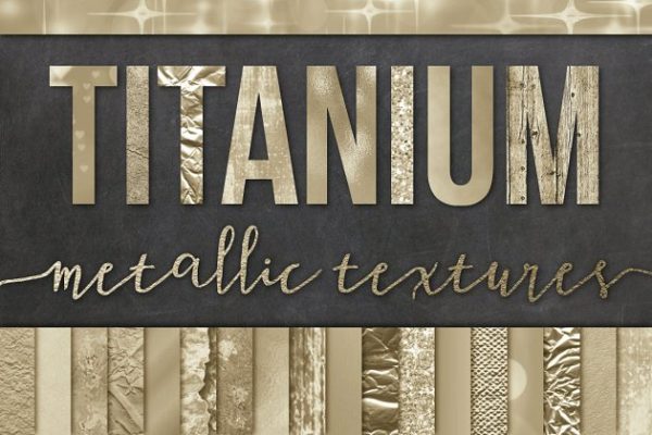 浅色金箔纹理/背景图片 Light Gold Foil Textures/Backgrounds