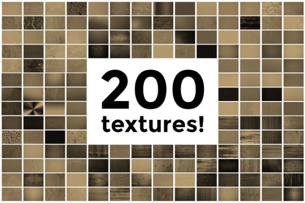 200种混合类型背景图片纹理合集 200 Textures / Backgrounds – Pack