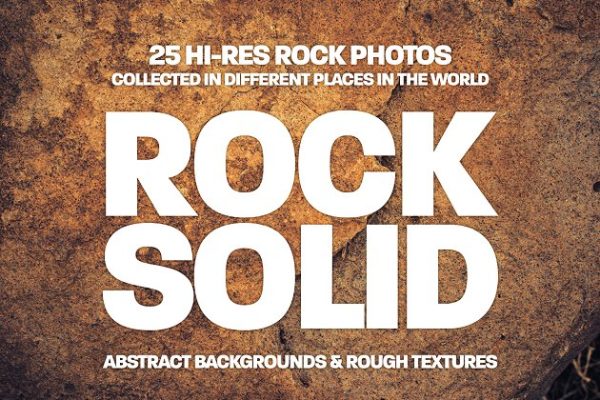 高清自然真实岩石石头照片素材 Rock Solid – Rock & Stone Collection