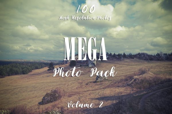 100张高清风景背景图片素材 100 MEGA PHOTO PACK VOL.2