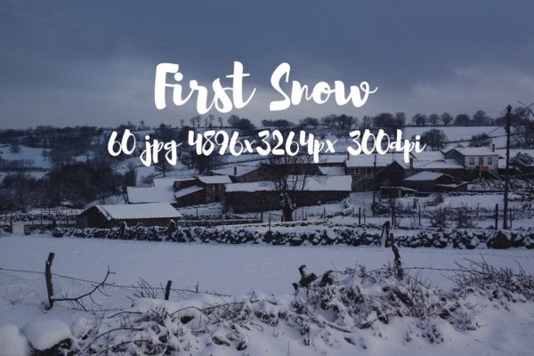 高清雪景照片合集 First Snow photo pack
