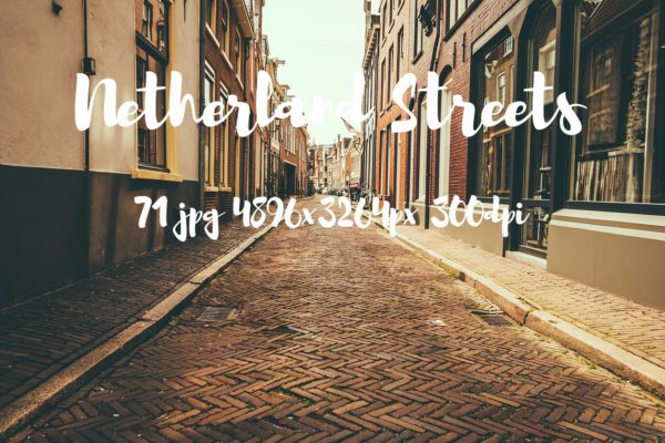 荷兰街头高清照片素材 Netherland Streets Photo Pack