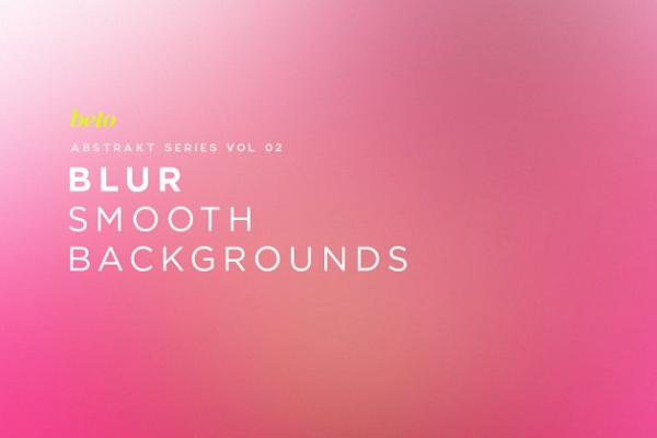 干净而多彩的抽象模糊背景图片v2 Blur – Smooth Backgrounds V2