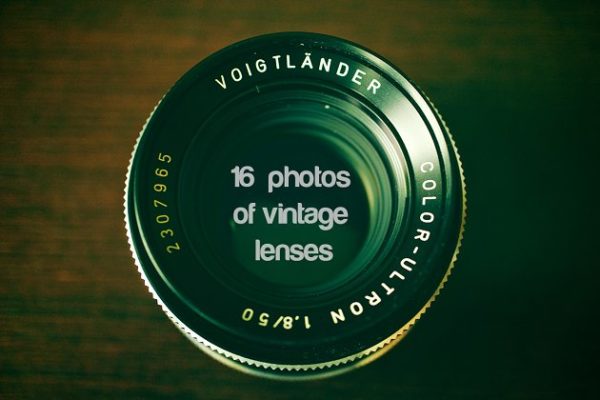 复古单反镜头特写高清照片素材 vintage lenses photo pack