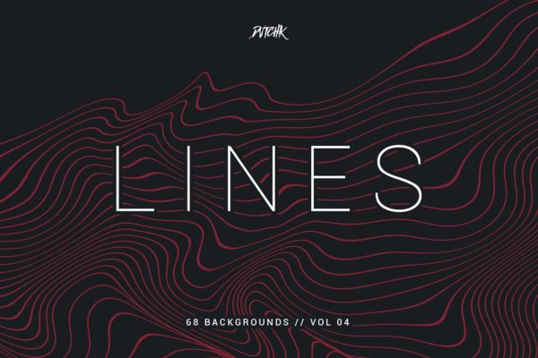 抽象线条波浪背景图片（第04卷） Lines | Wavy Backgrounds | Vol. 04