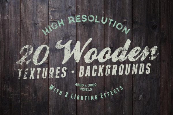 20款残旧粗糙木纹背景图片 20 Wood Textures / Backgrounds