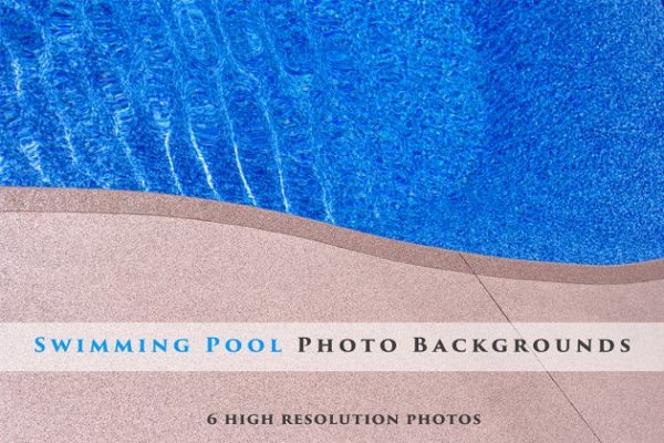 游泳池一角高清背景图片照片素材 Swimming Pool Background Bundle