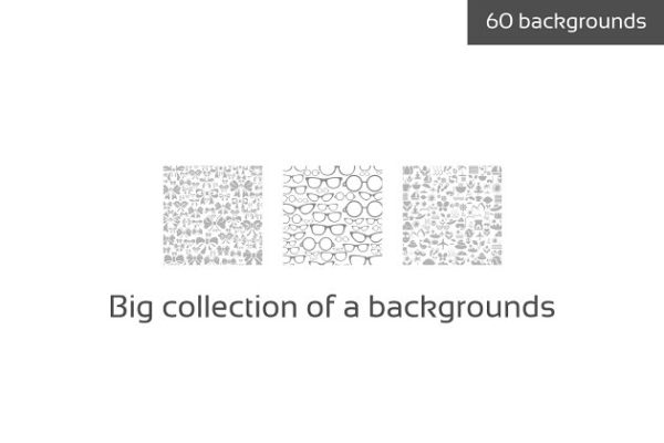 现代设计风格重复图案纹理合集 Big collection of a backgrounds