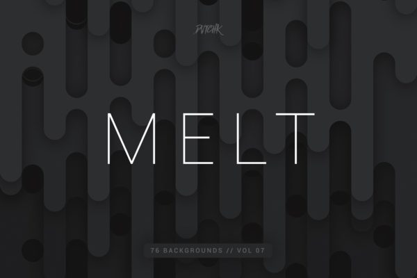 76款抽象圆形背景图片v7 Melt | Rounded Backgrounds | Vol. 07