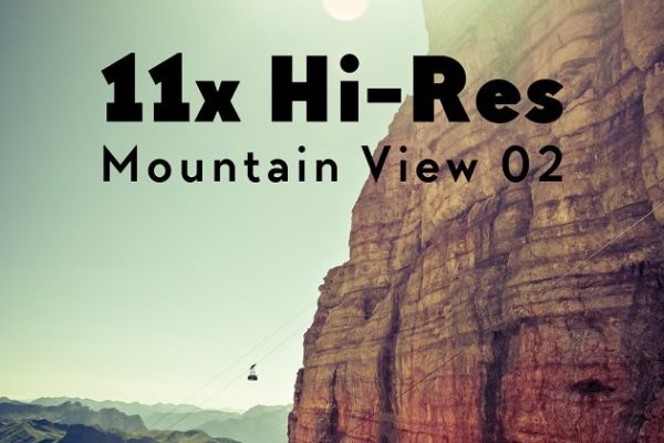 11个高分辨率的阿尔卑斯山景悬崖照片素材 11x Hi-Res The Alps Mountain View II