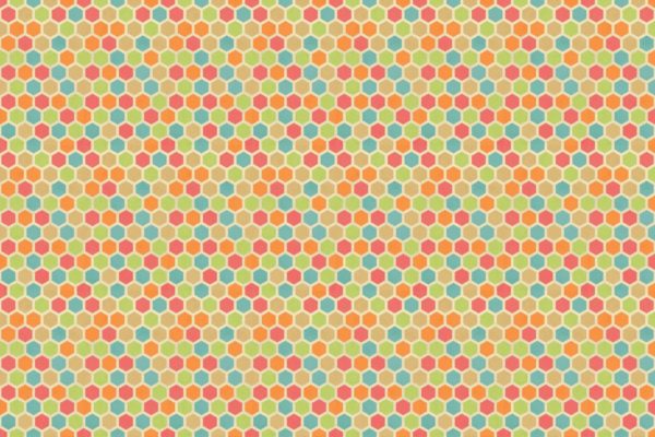 复古六边形背景图片案合集 Retro Backgrounds