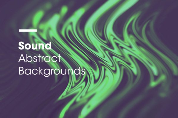 超具质感的模拟声纹抽象背景图片素材 Sound | Abstract Backgrounds