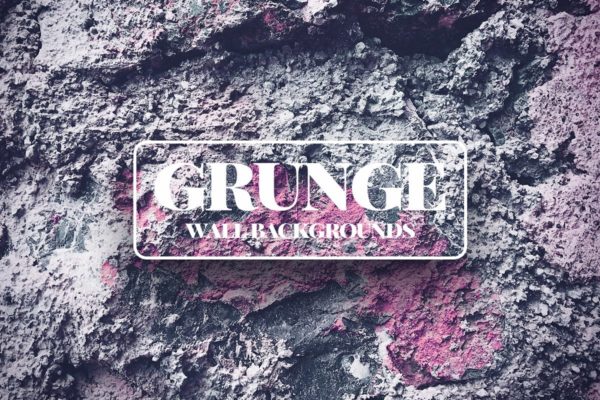 粗糙蹩脚的岩石石壁纹理背景图片 Grunge Wall Texture Backgrounds