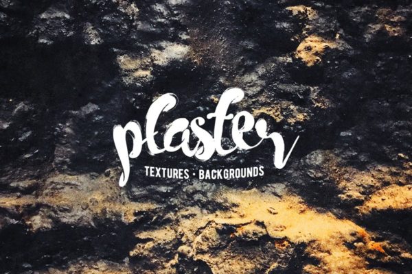 旧污迹灰泥苔藓/石膏纹理背景图片 Old Grunge Plaster Texture Backgrounds