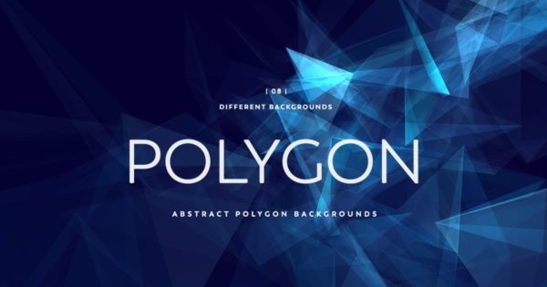 抽象多边形几何图形背景图片素材 Abstract Polygon Backgrounds