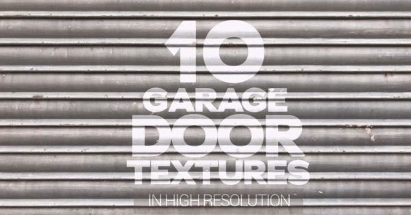 高清车库门背景图片素材 Garage Door Textures x10