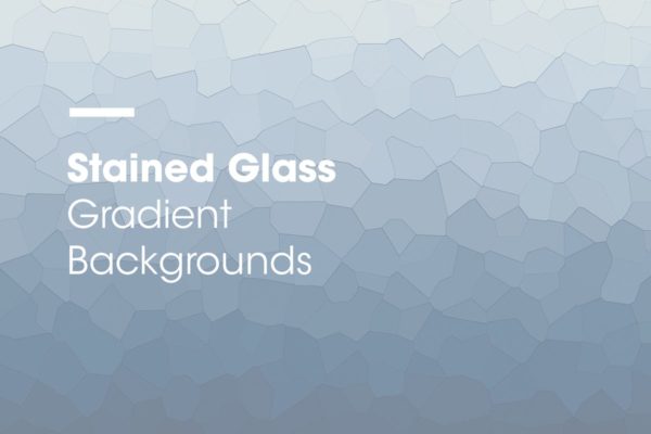 彩色渐变玻璃高清背景图片素材 Stained Glass | Gradient Backgrounds