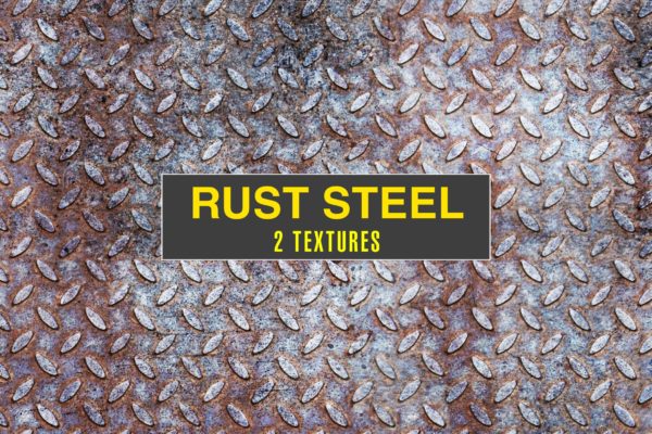 钢铁金属生锈纹理高清背景图片片精选素材 Rusted Steel Textures