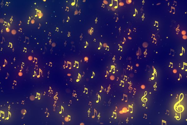 音乐符号高清背景图片片精选素材v1 Music Notes 1