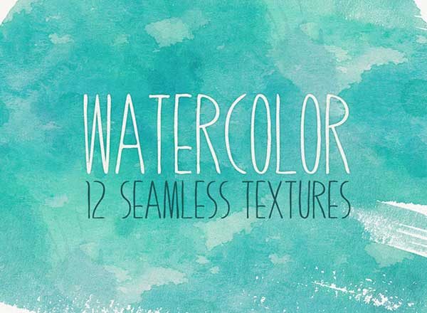 无缝水彩纹理 Seamless Watercolor Textures