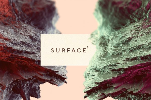 抽象创意系列：24个彩虹色有机形状纹理 Surface Vol. 2