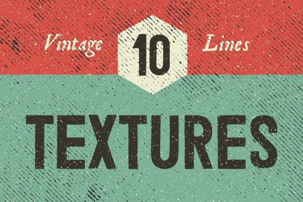 复古线条纹理 Vintage Line Textures