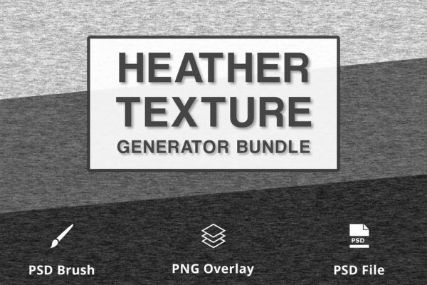 杂色纹理背景汇总 Heather Texture Bundle