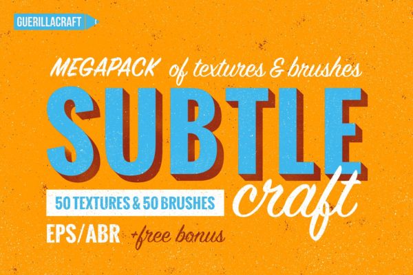 沙砾尘土等细微纹理&笔刷汇总 Subtlecraft – textures and brushes